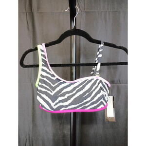 CALIFORNIA WAVES JUNIORS PRINTED ASYMMETRIC BI BLACK WHITE PRINT M